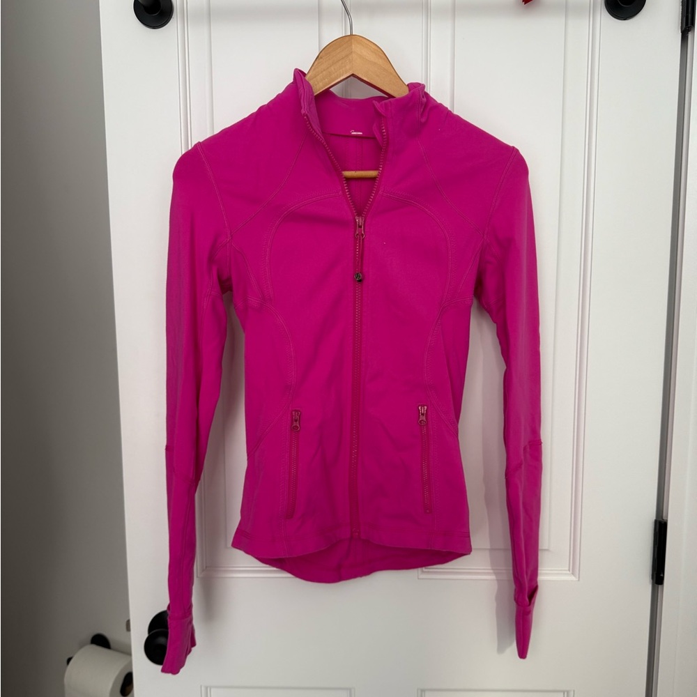 Women's Lulu Lemon Define Pink Jacket